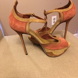 Color Block Sergio Rossi Sandals